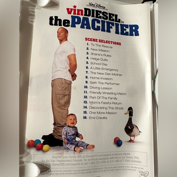 Vin Diesel plays a US Navy SEAL with babysitting duties in the Pacifier'. - Picture 2 of 5